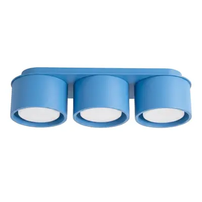 Stropna lampa MODO 3 azurna Gx53