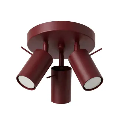 Stropna lampa RING 3P bordo
