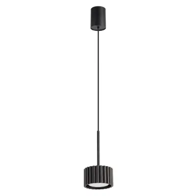 Viseća lampa AURA 1 crna Gx53