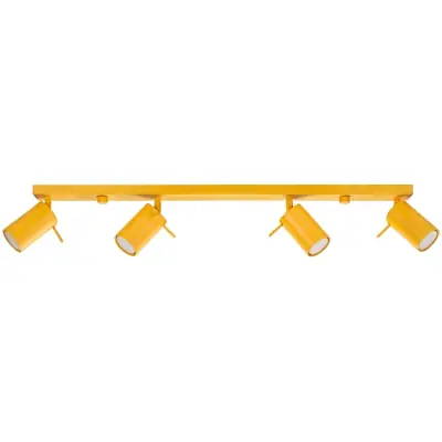 Stropna lampa RING 4L žuta