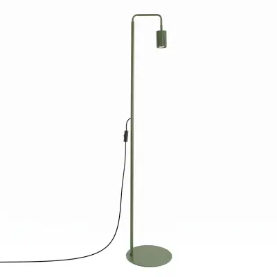 Podna lampa KARBON 1 maslinasto zelena
