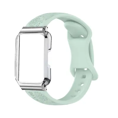 Zamjenski remen za Huawei Band 11 — silikonski, s kopčom Green