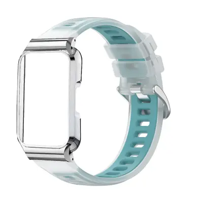Zamjenski dio – Huawei Band 11 silikonska narukvica s metalnim okvirom Blue