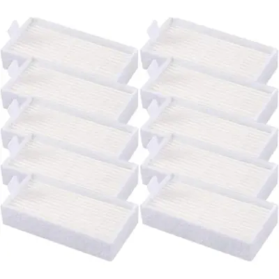 HEPA zamjenski filter paket 10 za ILIFE robot usisavače, ABS+fiber
