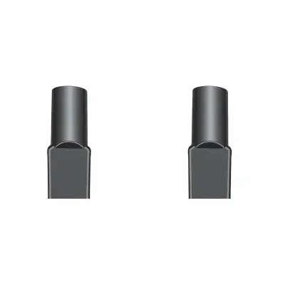 Adapter za usisavač Midea MD861/U1PJ – 2 kom, ABS, crni