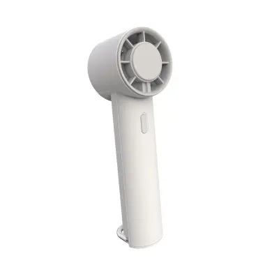 USB punjivi prijenosni ventilator s kukom - 5 brzina, lagan White