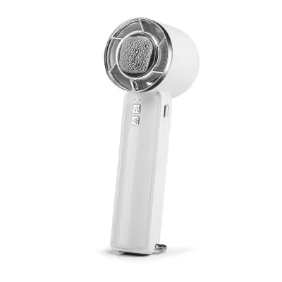 Termoelektrični prijenosni ventilator 5 brzina s USB i karabinerom White