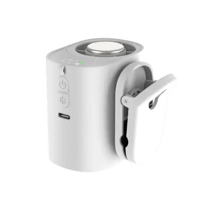 Prijenosni USB ventilator za pojas — termoelektrično hlađenje, LED
