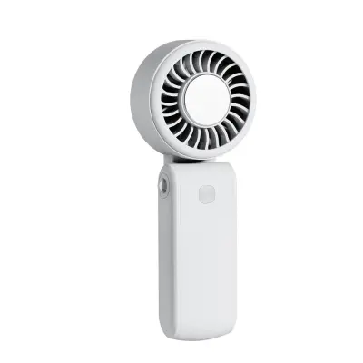 Prenosivi sklopivi turbo ventilator – USB punjivi ručni ventil White