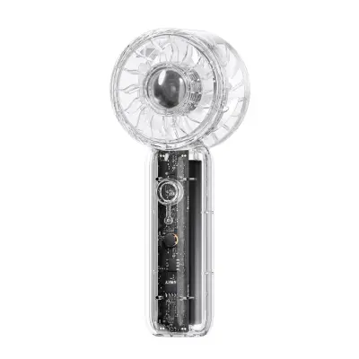 Transparentni prijenosni ventilator s turbo nožem i 3 brzine Transparent