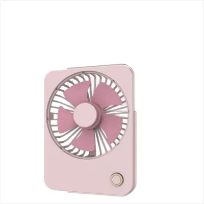 Ultra-tanki sklopivi stolni ventilator s 3600mAh baterijom Pink