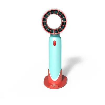 Ručni hladilni ventilator 13000 rpm, termoelektrični, 3000mAh, 5 brzina Green