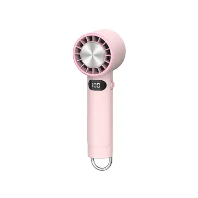 Ručni termoelektrični rashladni ventilator 3000mAh, 100 razina Pink