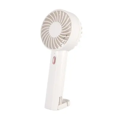Prijenosni USB mini ventilator s karabinjerom i visećim dizajnom White