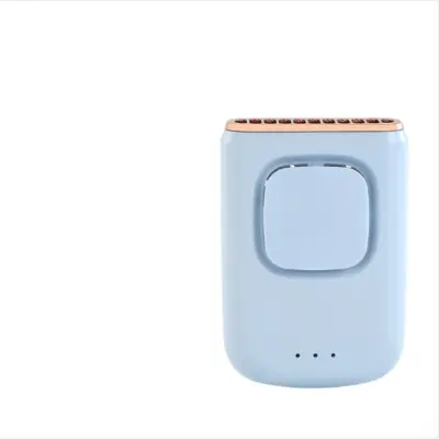 Prijenosni mini ventilator za vrat s 2000mAh i 3 brzine Blue