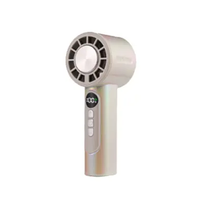 Ručni ventilator s 3W motorom bez četkica, USB, kompaktan, LED indikator Pink