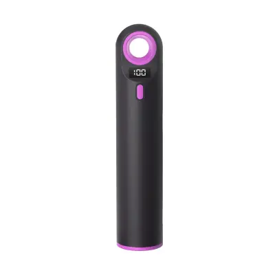 Ručni ventilator bez lopatica, punjiv, 100 brzina, digitalni zaslon Black
