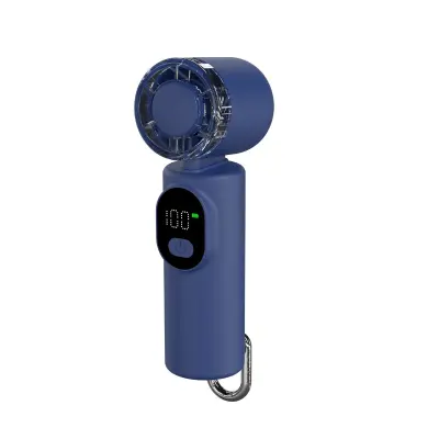 Snažan prijenosni stolni ventilator s LED zaslonom, 100 razina Blue