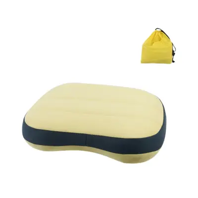 Prijenosni sklopivi hlađeni napuhivi jastuk za vrat 360° Yellow