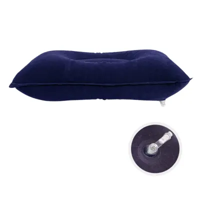Flokirani napuhivi kvadratni jastuk, 2 kom, debeo sklopiv NavyBlue