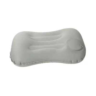 Ručni napuhavajući lumbalni jastuk s TPU ventilom za putovanja i ured Gray