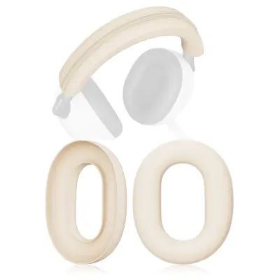 Komplet silikonskih navlaka za SONY INZONE H9 H7 WH-G900N Beige
