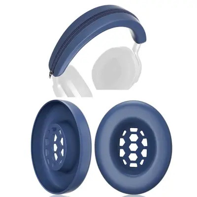 Silikonski jastučići i zaštita trake za Sennheiser MOMENTUM 4, set Blue