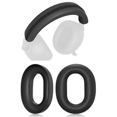Komplet silikonskih navlaka za SONY INZONE H9 H7 WH-G900N Black