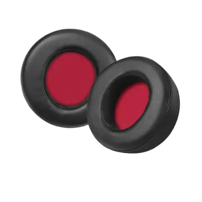 Zamjenski jastučići od proteinske kože za Edifier G30S, x2 Black+Red