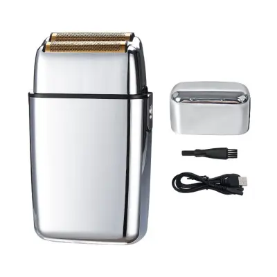 Putni električni brijač, mini USB punjiv, IPX vodootporan, 50min Silver