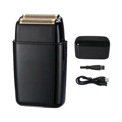 Putni električni brijač, mini USB punjiv, IPX vodootporan, 50min Black