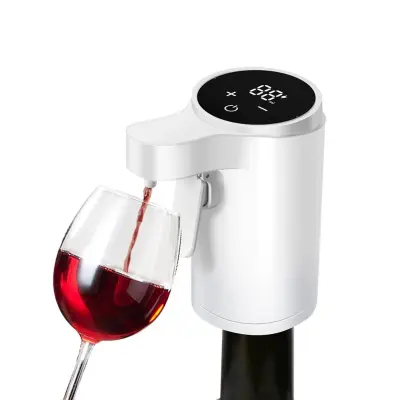 Pametni senzor za vino: USB punjivi automatski dispenzer za piće White