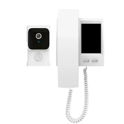 Pametno zvono s video zaslonom 3.5 inch, bez WiFi i IR noćnim vidom