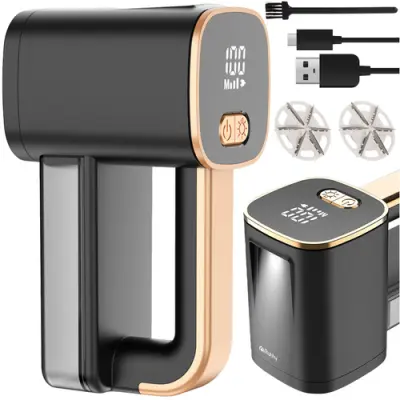 Aparat za čišćenje ložišta i mucica Ruhhy, LED zaslon i USB Type-C punjenje