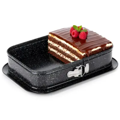Pravokutni kalup za torte i kolače, premaz protiv lijepljenja i odvojivo dno