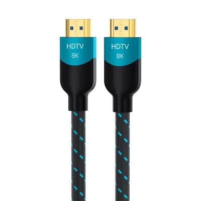HDMI 2.1 pleteni kabel 48Gbps 8K60Hz/4K120Hz, eARC