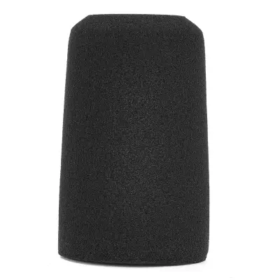 Crni pjenasti vjetrobran za mikrofon, kompatibilan sa Shure SM7B/SM7dB