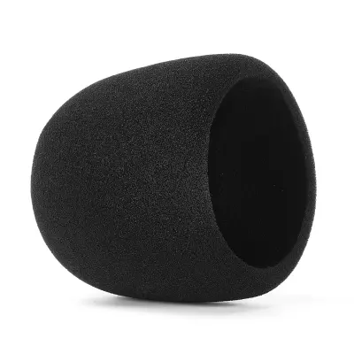Pjena vjetrobran za Blue Yeti, kompatibilno s Yeti Pro - crna