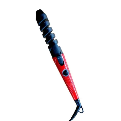 Spiralna keramička figaro EU utikač — 45W, stalna temperatura Red