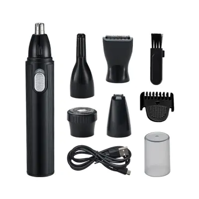 Punjaći ženski trimer 5-u-1 USB za precizno uklanjanje dlaka Black