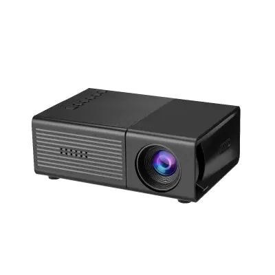 Prenosivi mini projektor za dom s HDMI, USB i ugrađenim zvučnikom Black