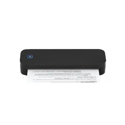 Prijenosni A4 termalni pisač D80 s Bluetoothom i baterijom Black