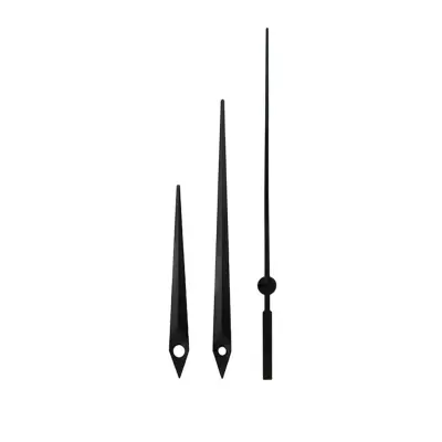 Tihi kvarcni mehanizam za sat s crnim kazaljkama 18.5mm