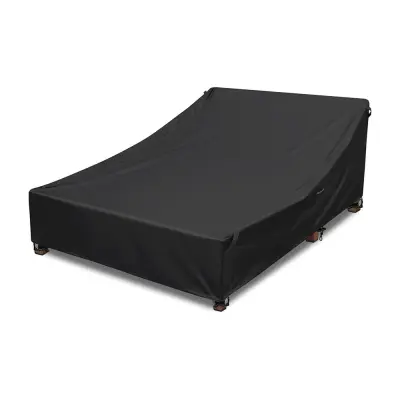 Navlaka za dvostruki ležaj od 420D Oxford tkanine, Crna 82x57x32 inches