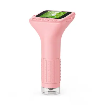 Prijenosni digitalni mikroskop 1080P 2.0″ IPS 50-1000X prenosiv Pink
