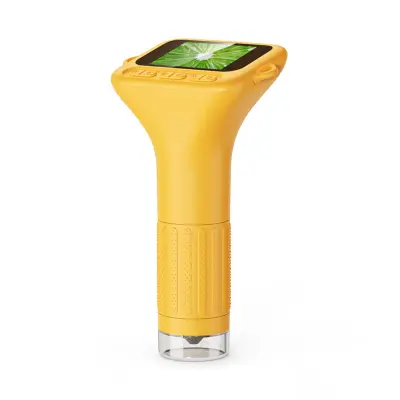 Prijenosni digitalni mikroskop 1080P 2.0″ IPS 50-1000X prenosiv Yellow