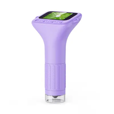 Prijenosni digitalni mikroskop 1080P 2.0″ IPS 50-1000X prenosiv Purple