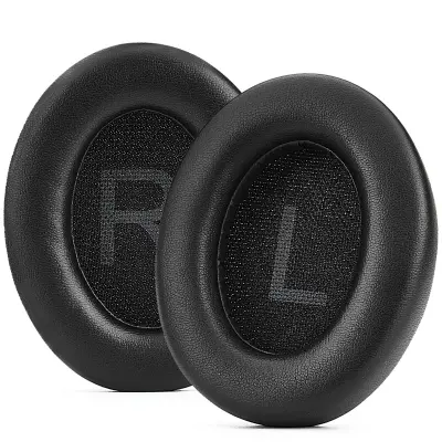 2-pack proteinski kožni jastučići za QCY H3 Pro, memorijska pjena Black