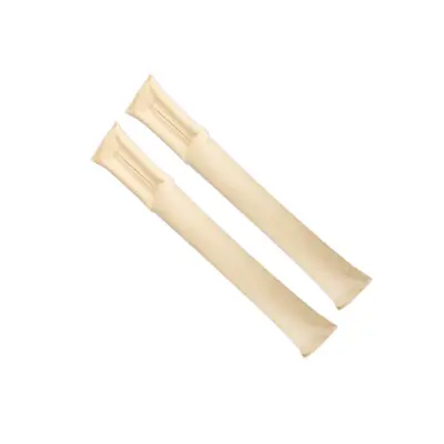 Punila za prostor između sjedala 4 kom — PU koža, izvezena Beige