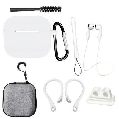 Komplet 8 dodataka za AirPods 3 - zaštitni silikonski set